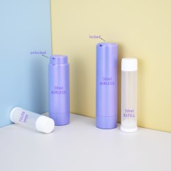 Rayuen’s new sustainable Refillable Airless Cosmetic Pump Bottle